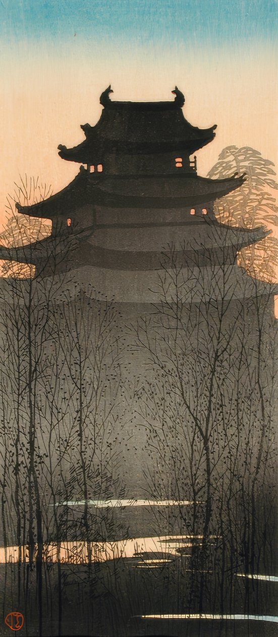 Zámek Nagoya od Takahashi Hiroaki