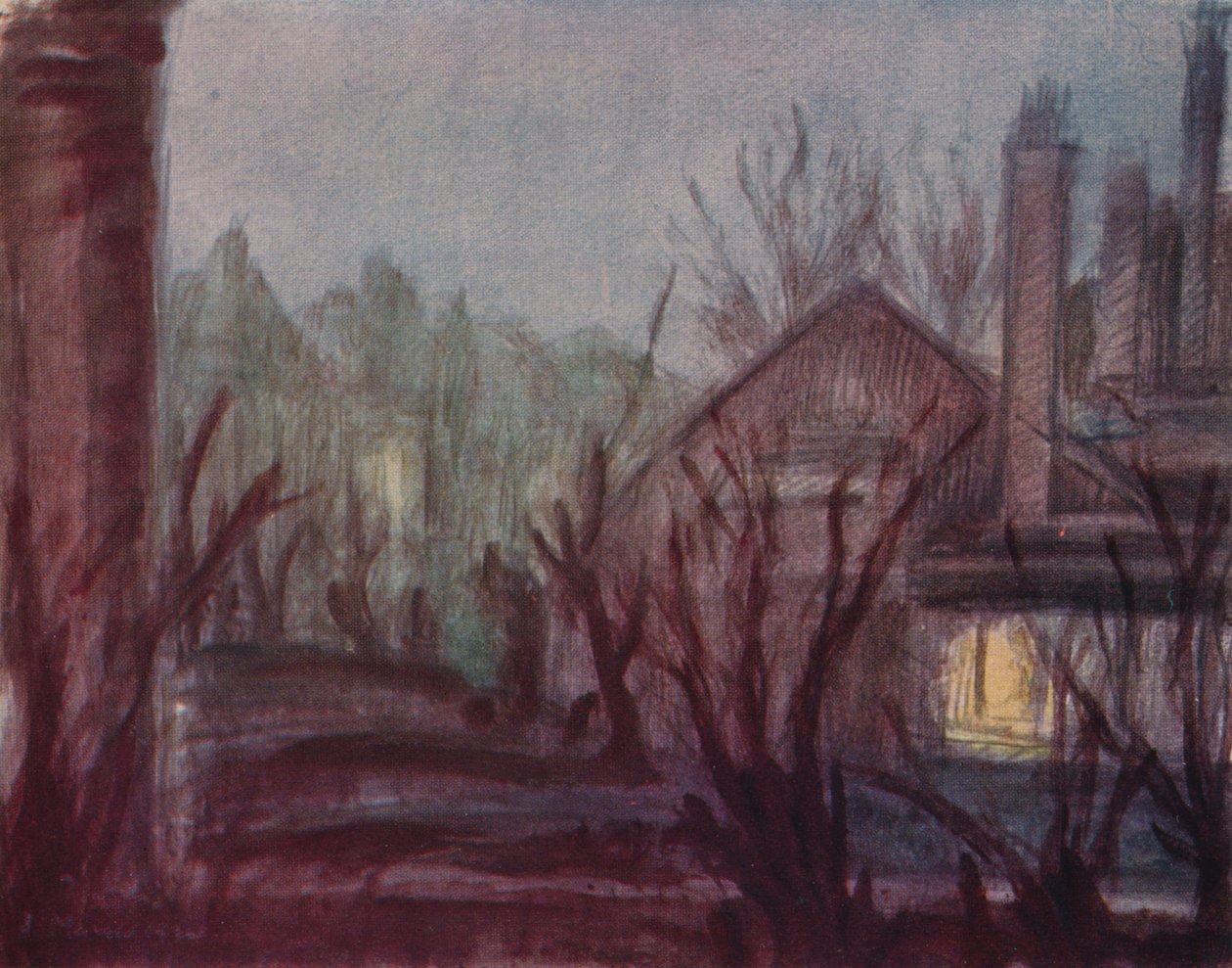 "Vodová barva", 1926 od Takahito Iwai