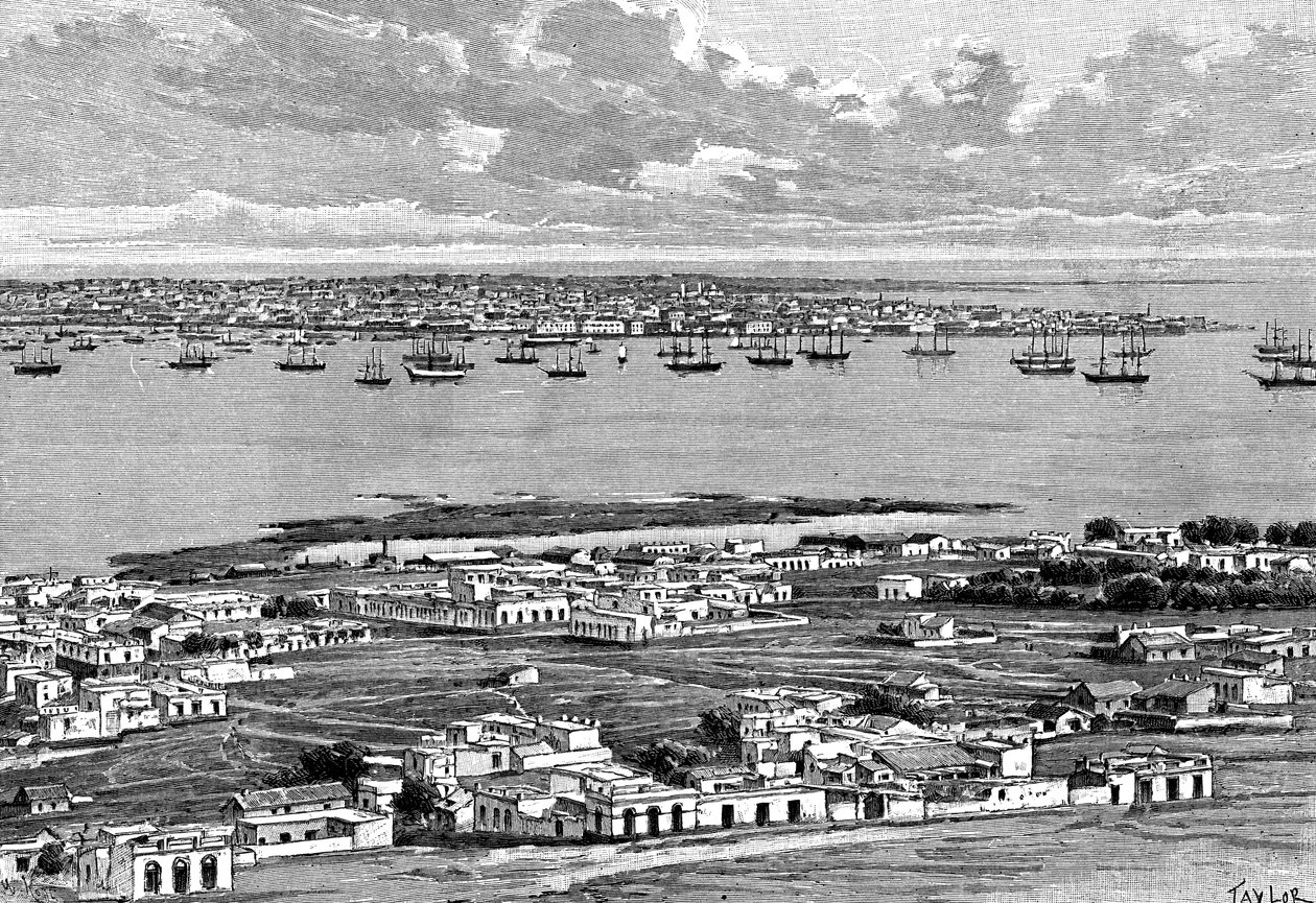 Montevideo, Uruguay, 1895. od Taylor