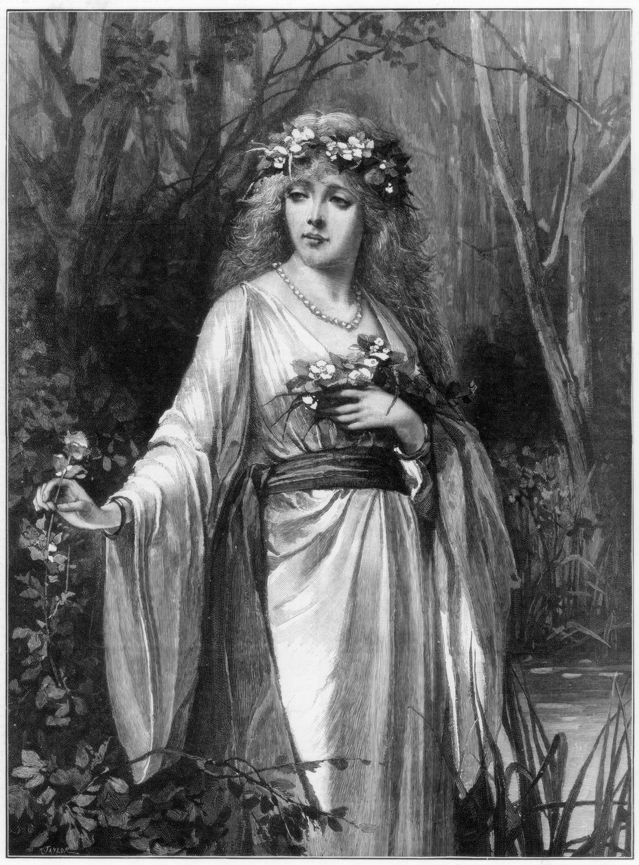 Ofélie, 1892 od Taylor