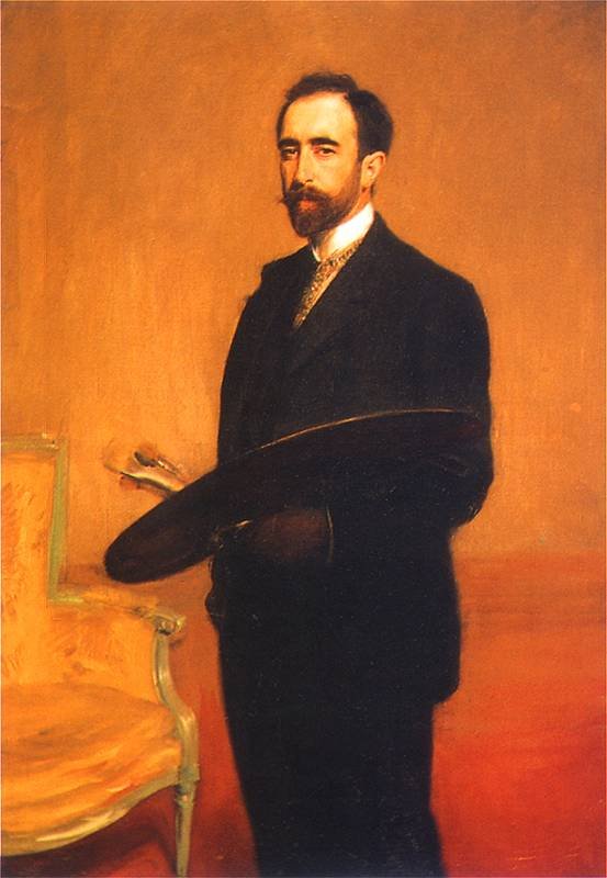Autoportrét od Teodor Axentowicz