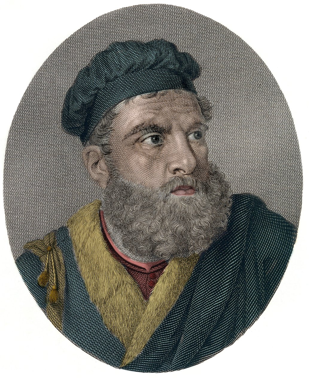 Portrét Marca Pola od Teodoro (after) Matteini