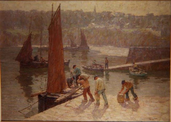 Misty Morning Sunshine, Douarnenez od Terrick Williams