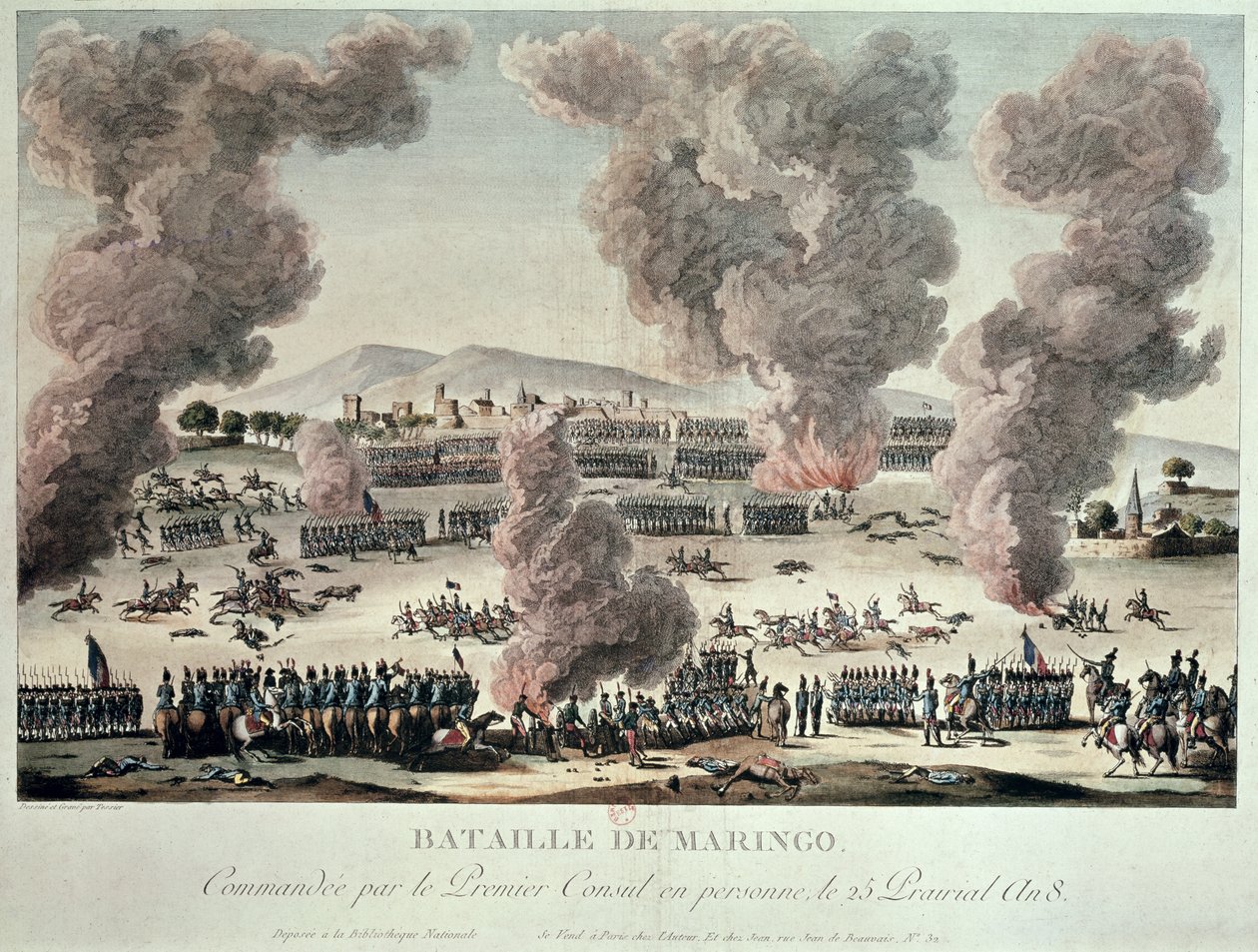 Bitva u Marenga, 25. Priarial An VIII (14. června 1800) po roce 1800 od Tessier