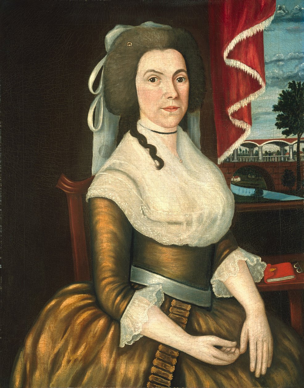 paní Elizabeth Noyes Denison od The Denison Limner