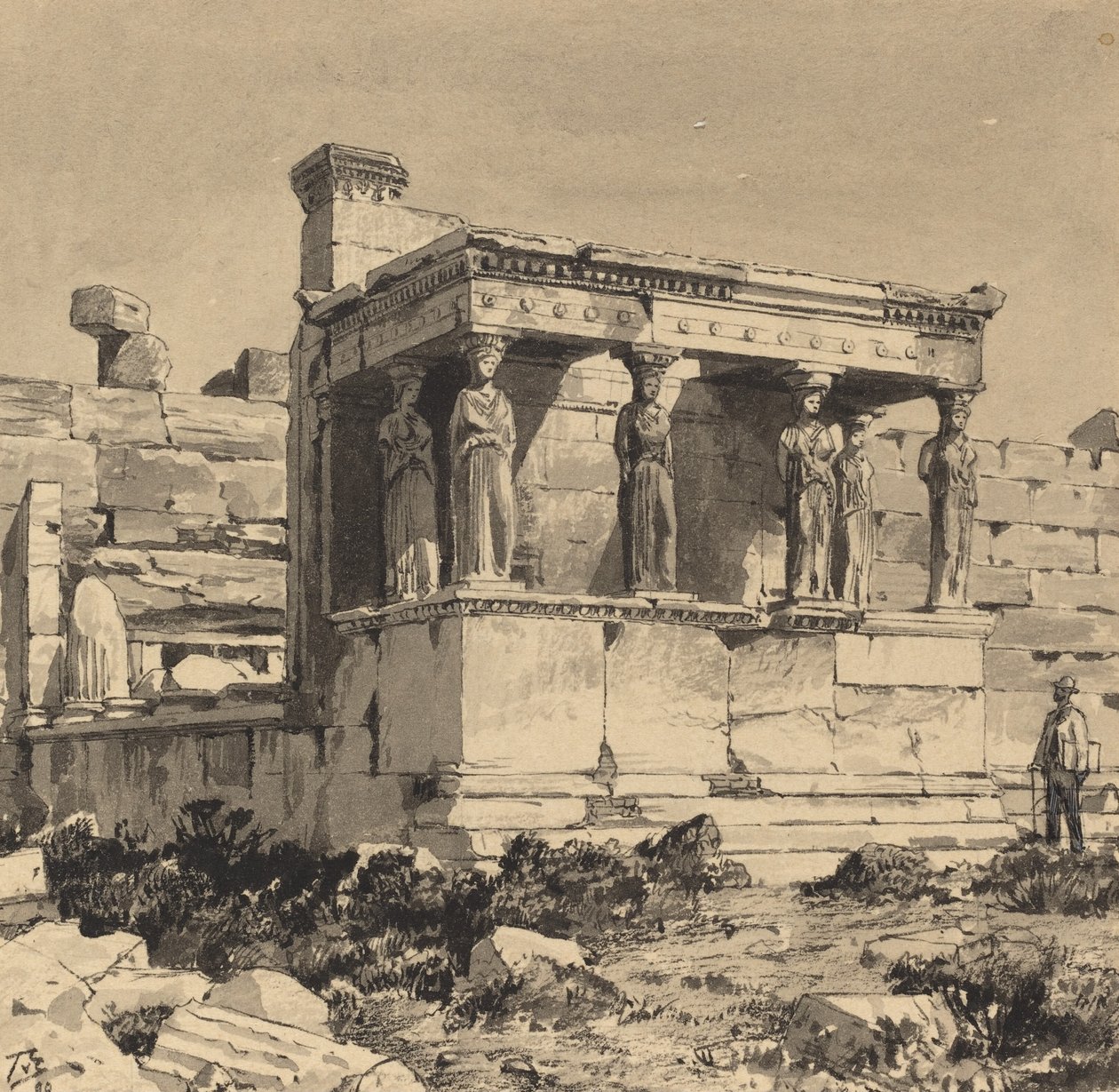 Erechtheion, 1890. od Themistocles von Eckenbrecher