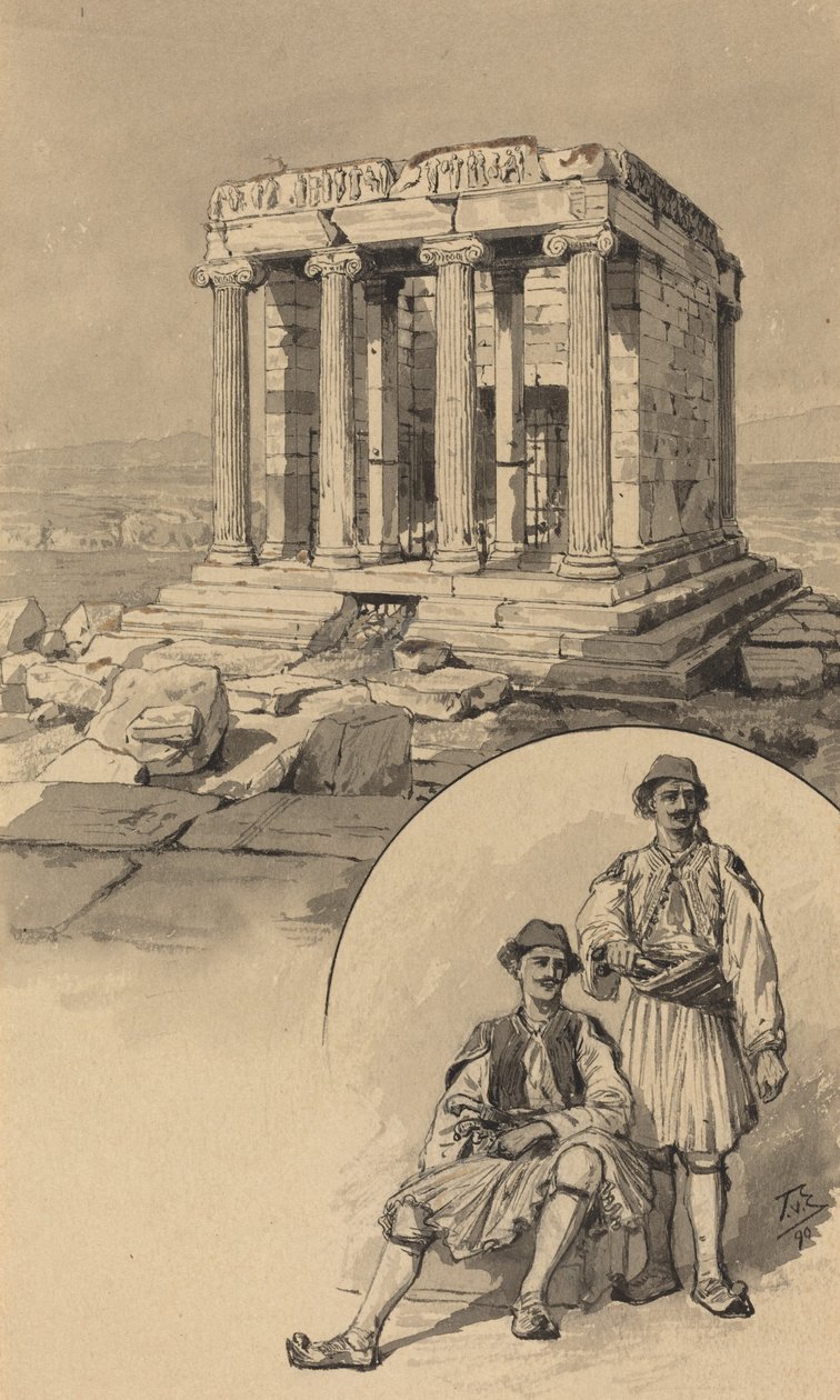 Chrám Nike od Themistocles von Eckenbrecher