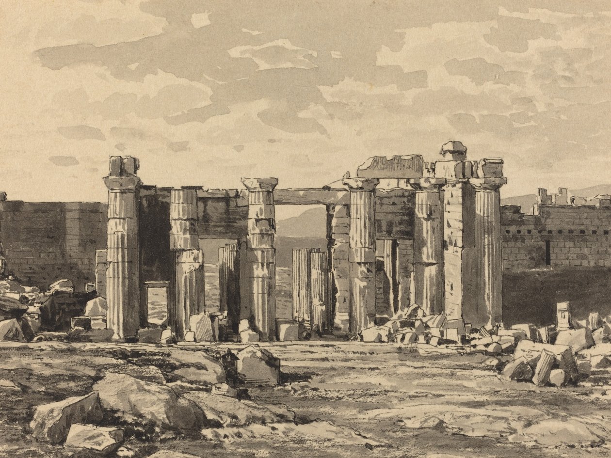 Propylaeum z východu, 1890. od Themistocles von Eckenbrecher