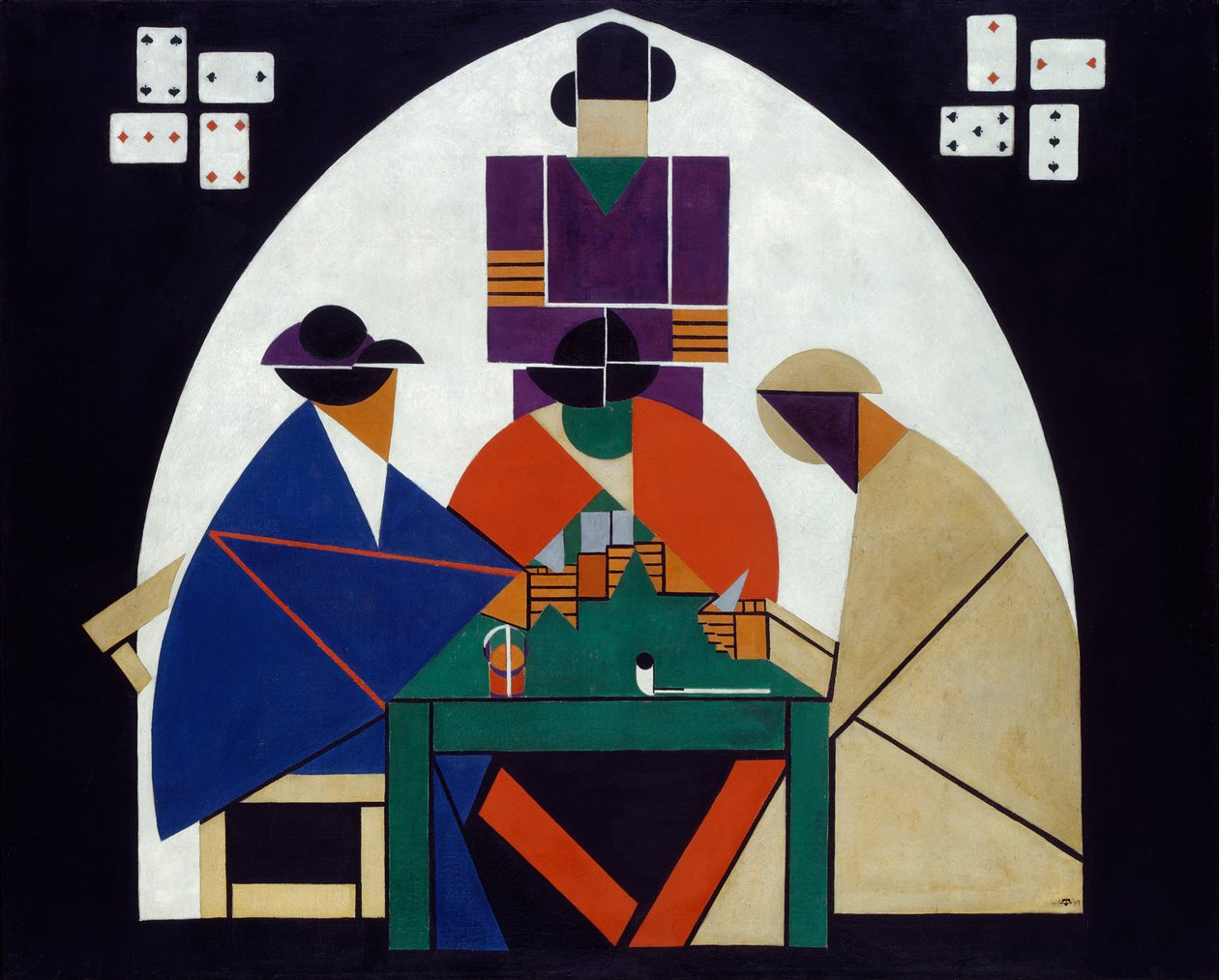 Hráči karet od Theo van Doesburg
