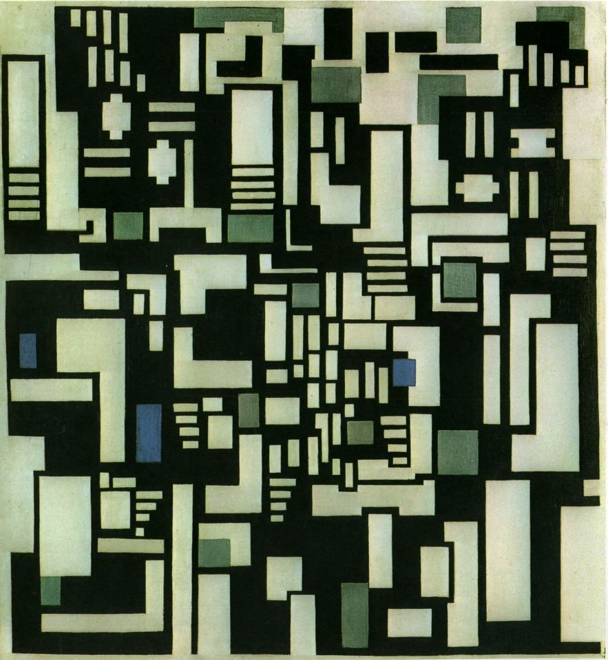 Složení IX od Theo van Doesburg