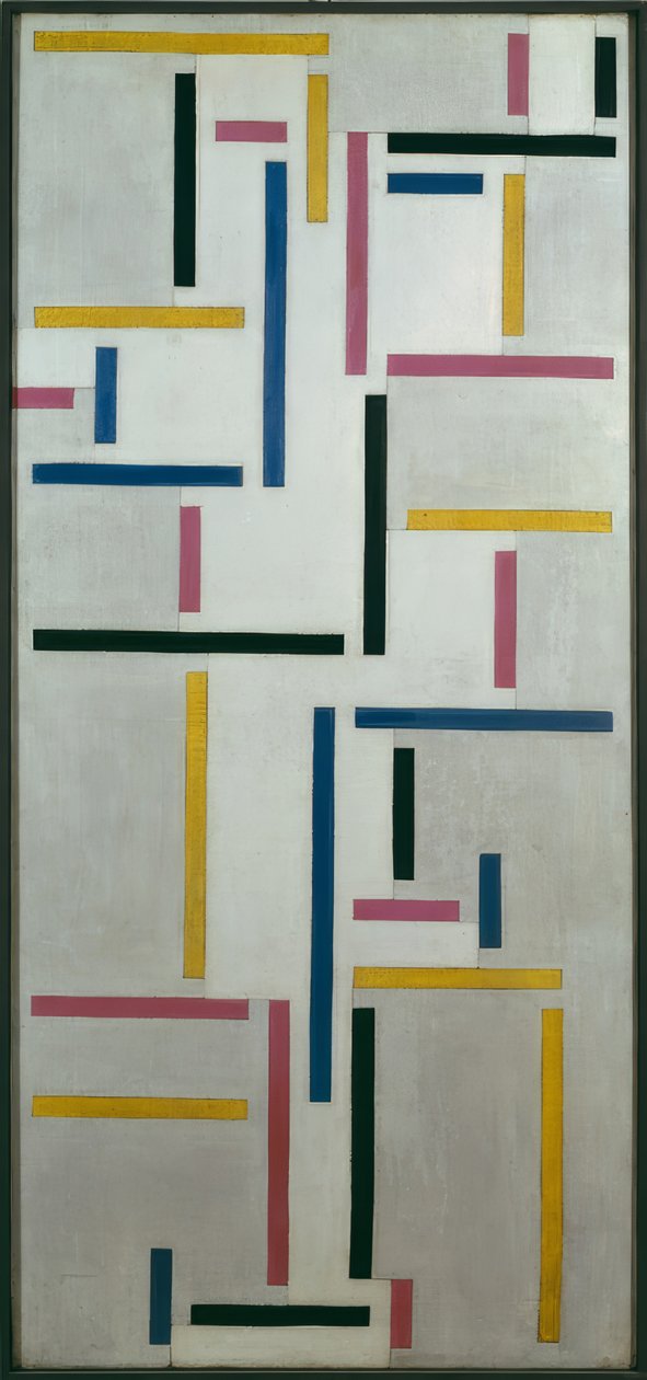 Rytmus ruského tance od Theo van Doesburg