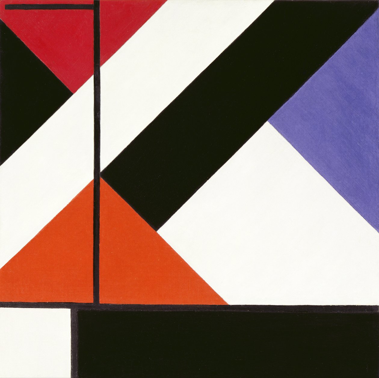 Simultánní protikompozice od Theo van Doesburg