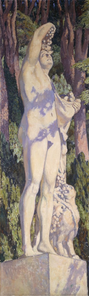 Bacchus, c. 1920-1924 (olej na plátně) od Théo van Rysselberghe