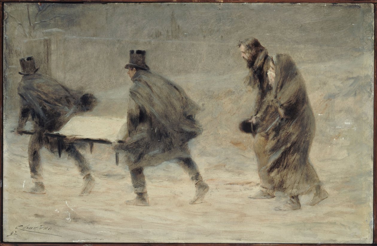 Pohřeb od Theobald Chartran