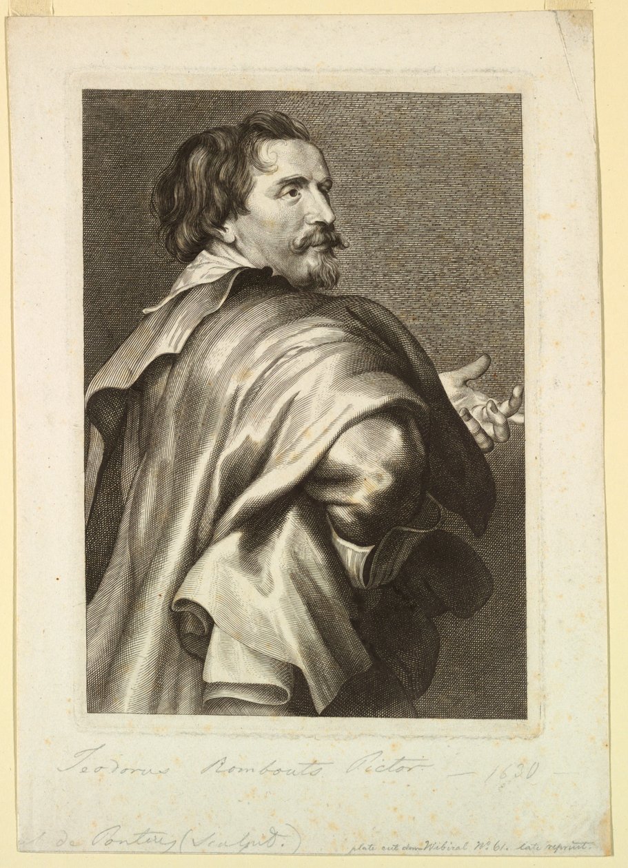 Portrét Theodora Romboutse od Theodoor Rombouts