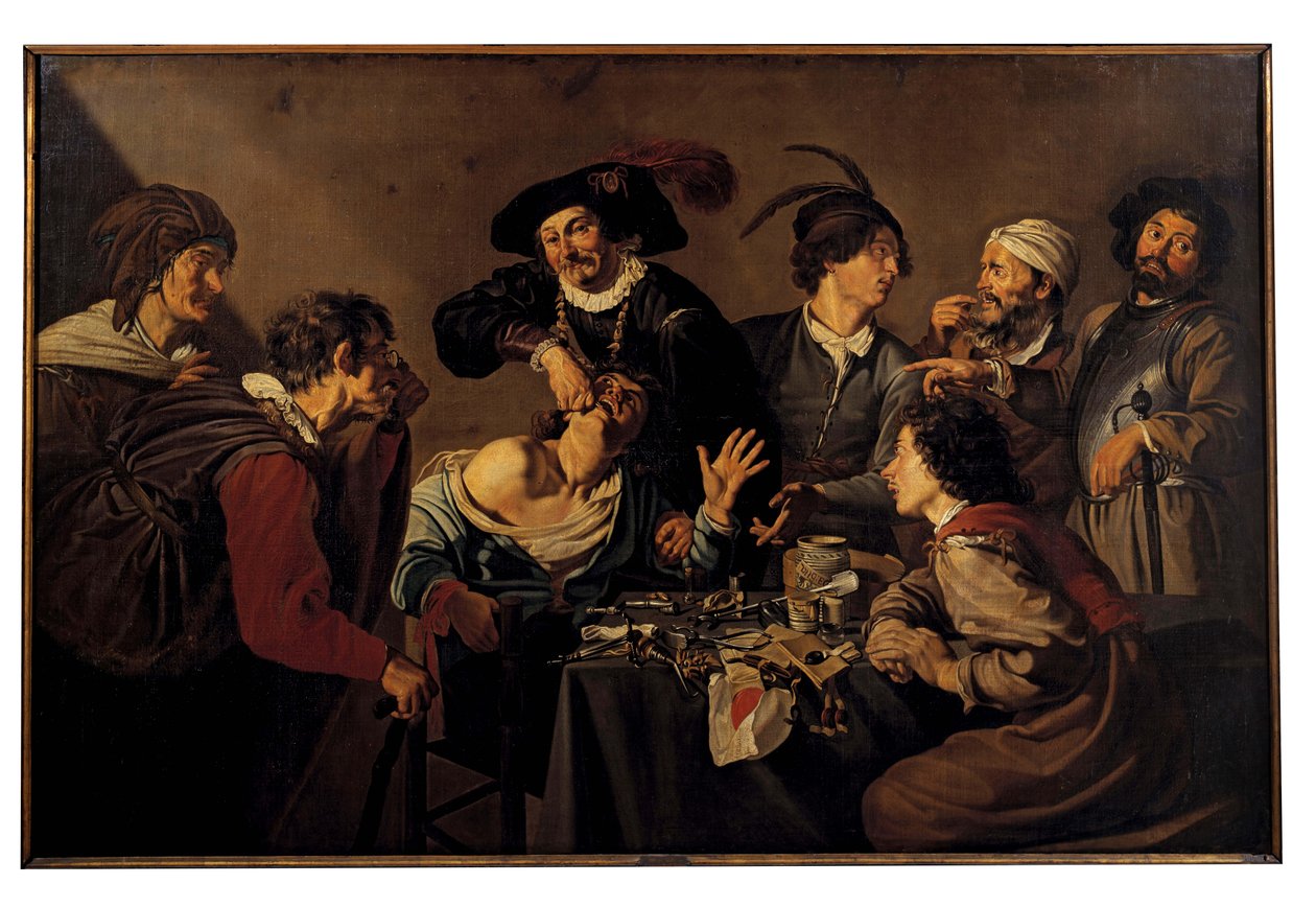 Vytahovač zubů od Theodoor Rombouts