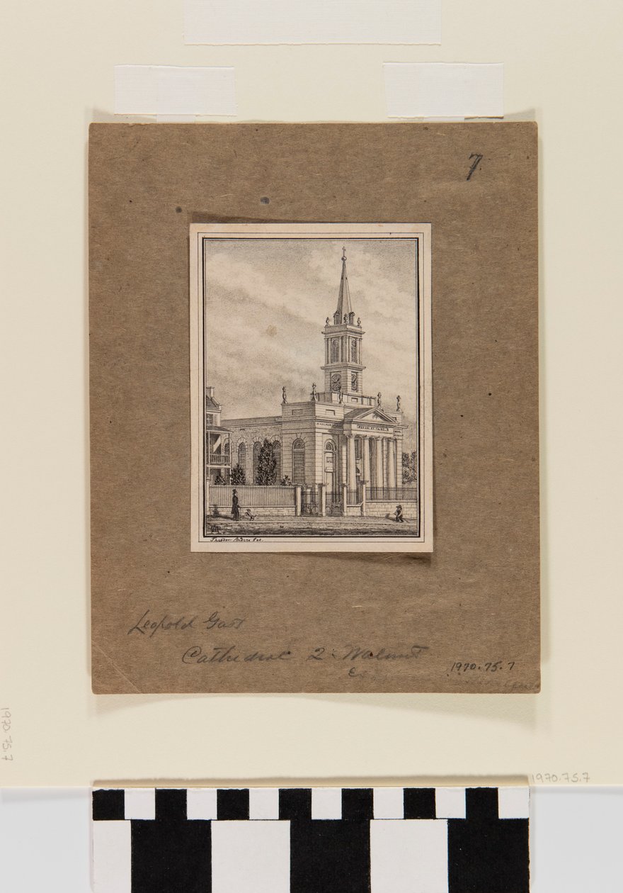 St. Louis Cathedral, nyní více obyčejně známý jako Old Cathedral od Theodor Anders