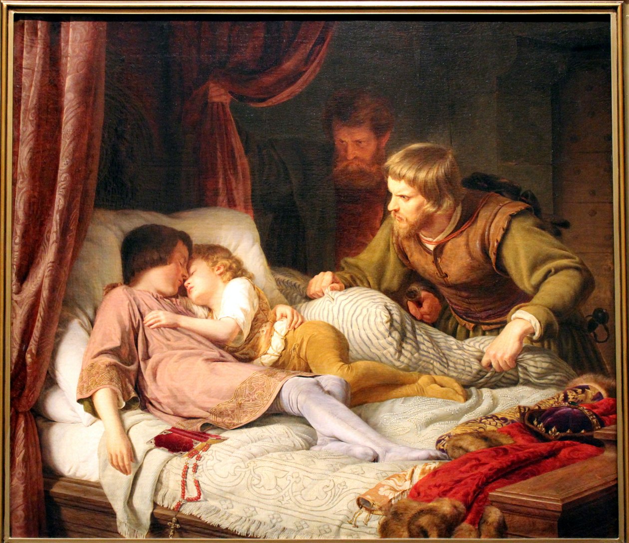 Atentát na syny Edwarda IV od Theodor Hildebrandt