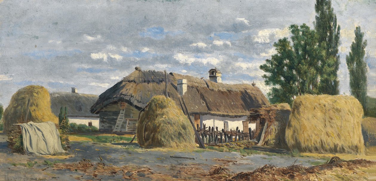 Maďarské usedlosti od Theodor von Hormann
