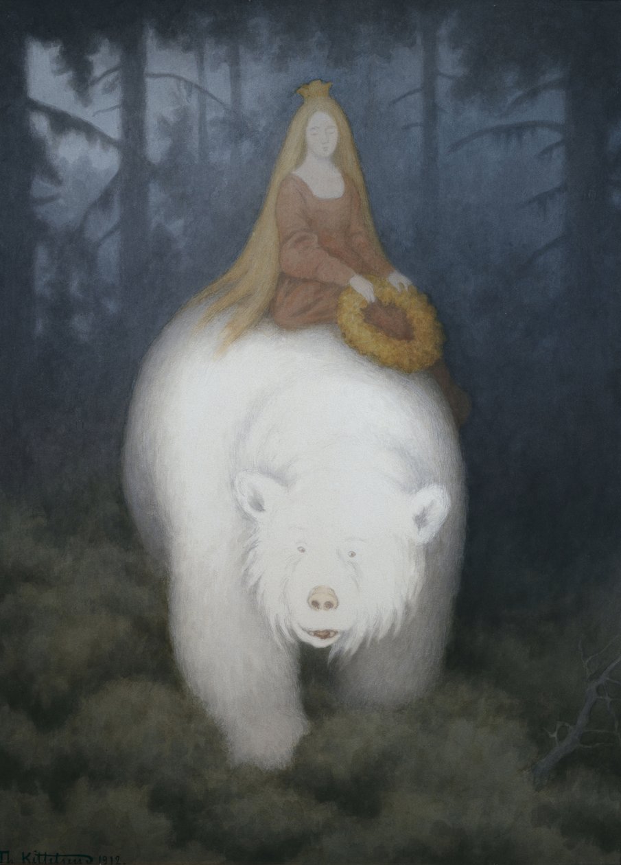 White-Bar-King-Valemon, 1912. od Theodor Kittelsen