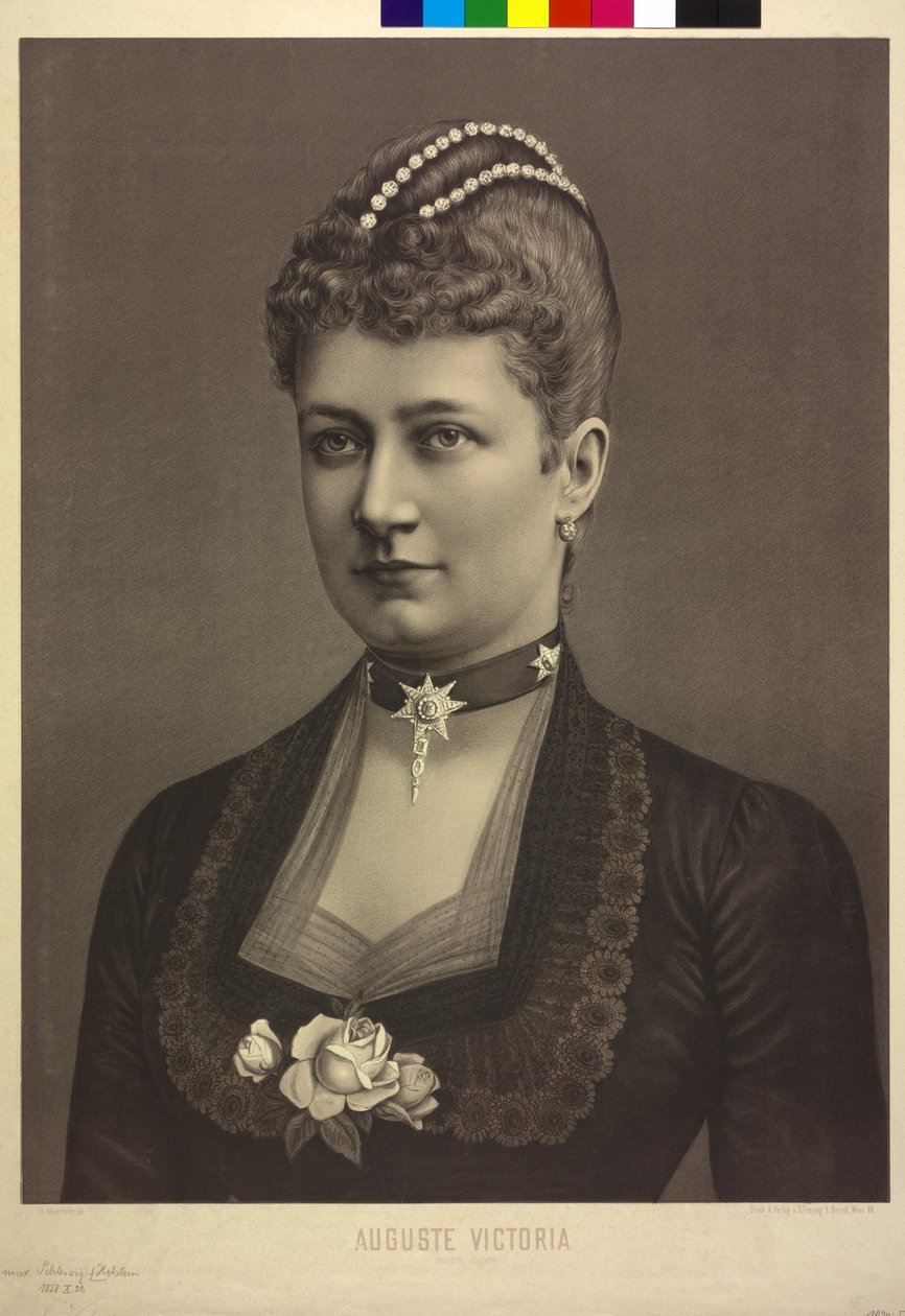 Auguste Victoria německá císařovna od Theodor Mayerhofer