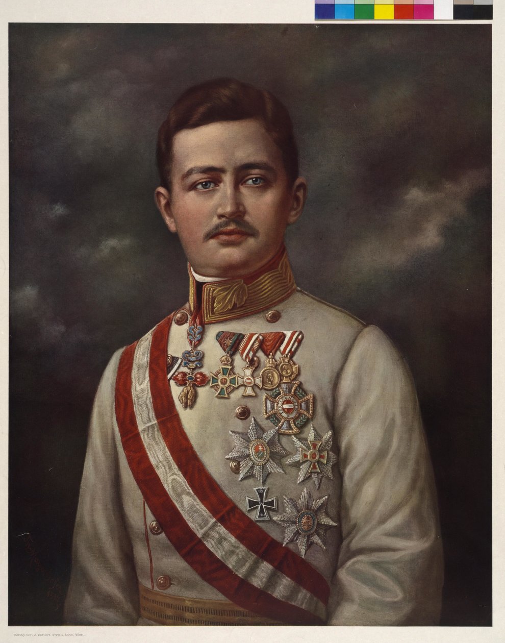 Rakouský císař Karel I. od Theodor Mayerhofer