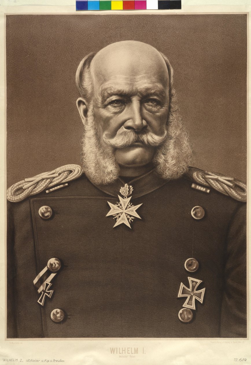 Vilém I. německý císař od Theodor Mayerhofer