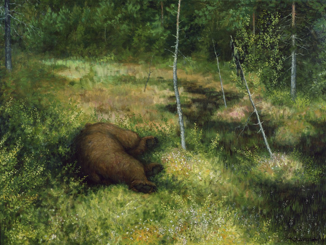 holého nositele od Theodor Kittelsen