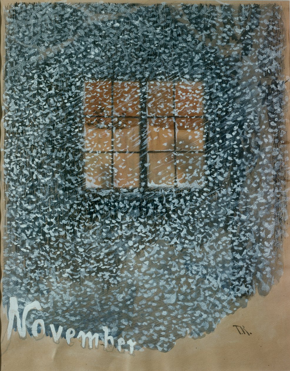 listopad od Theodor Kittelsen