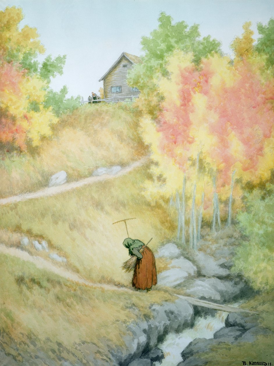 Mor od Theodor Kittelsen