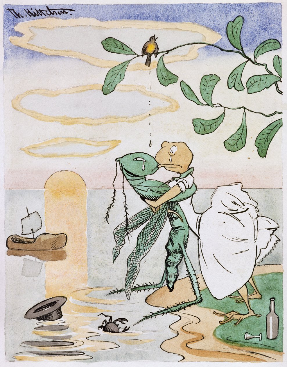 Nemocná láska od Theodor Kittelsen