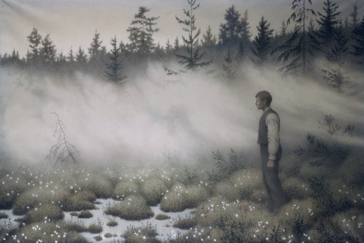 Nymfa, která zmizela od Theodor Kittelsen