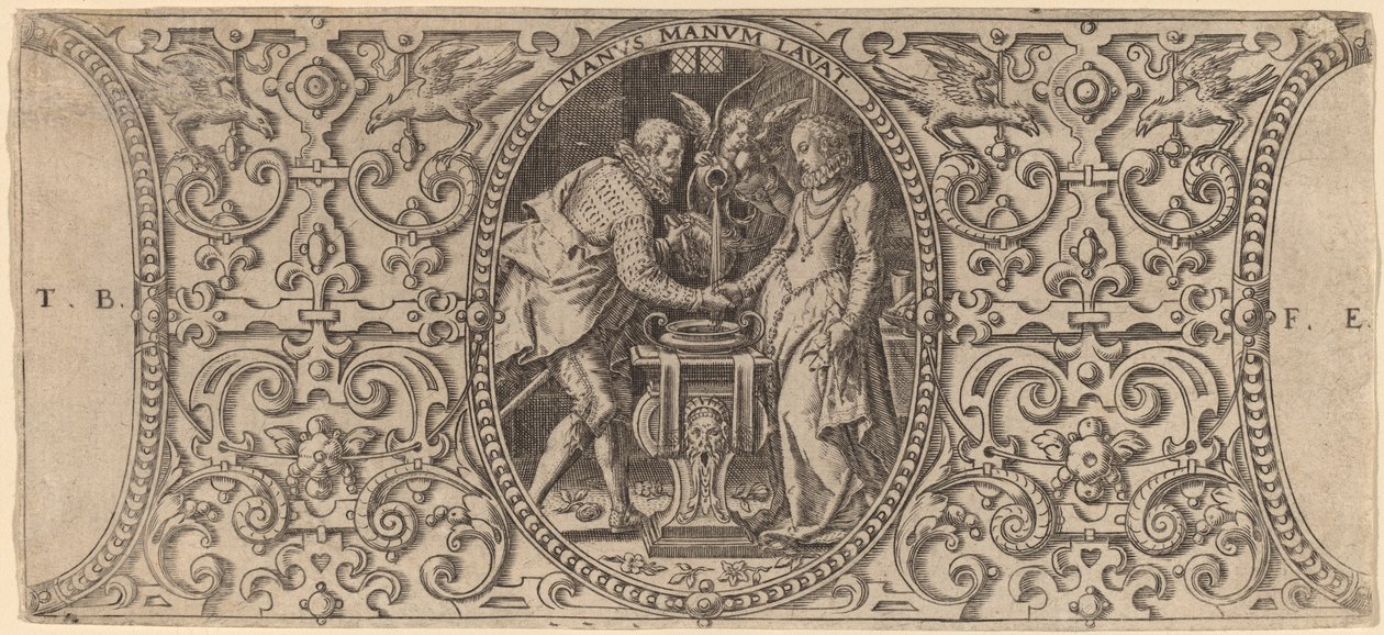 Ornament od Theodor de Bry
