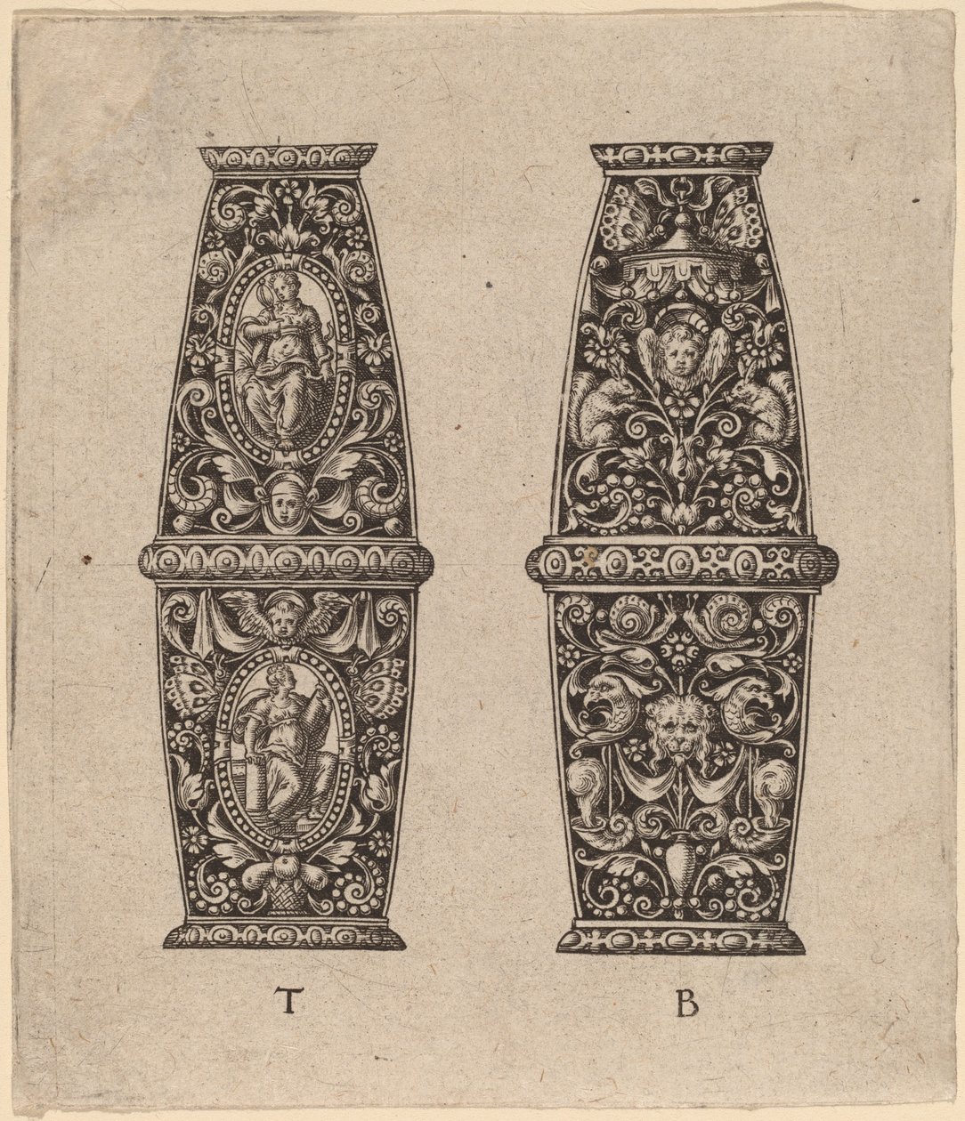 Ornament od Theodor de Bry