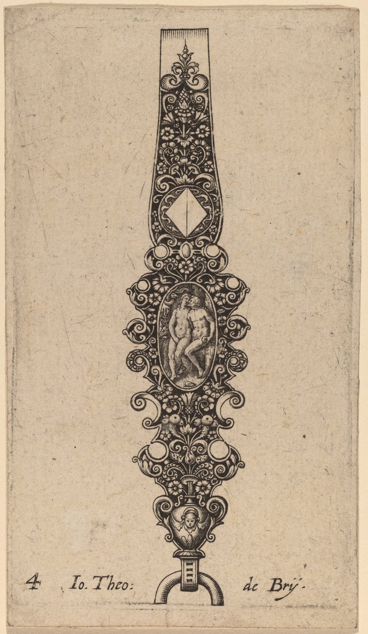 Ornament od Theodor de Bry