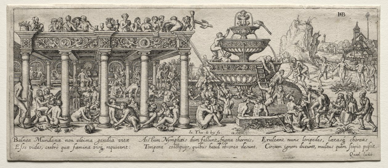 Fontána mládí od Theodor de Bry