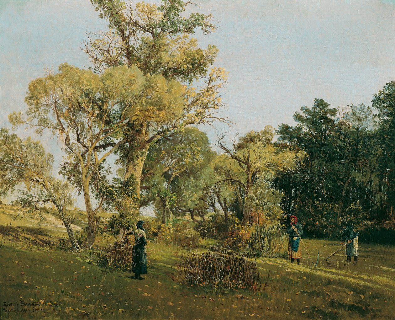Na Ligethi Puszta od Theodor von Hormann