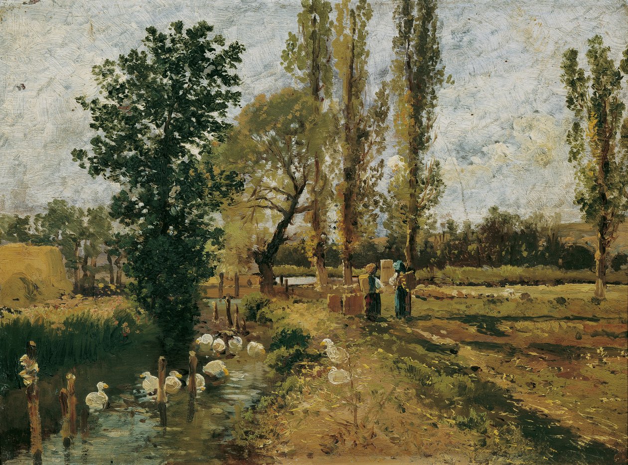 proudová krajina od Theodor von Hormann