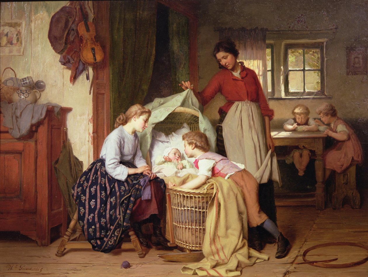 Novorozené dítě od Theodore Gerard