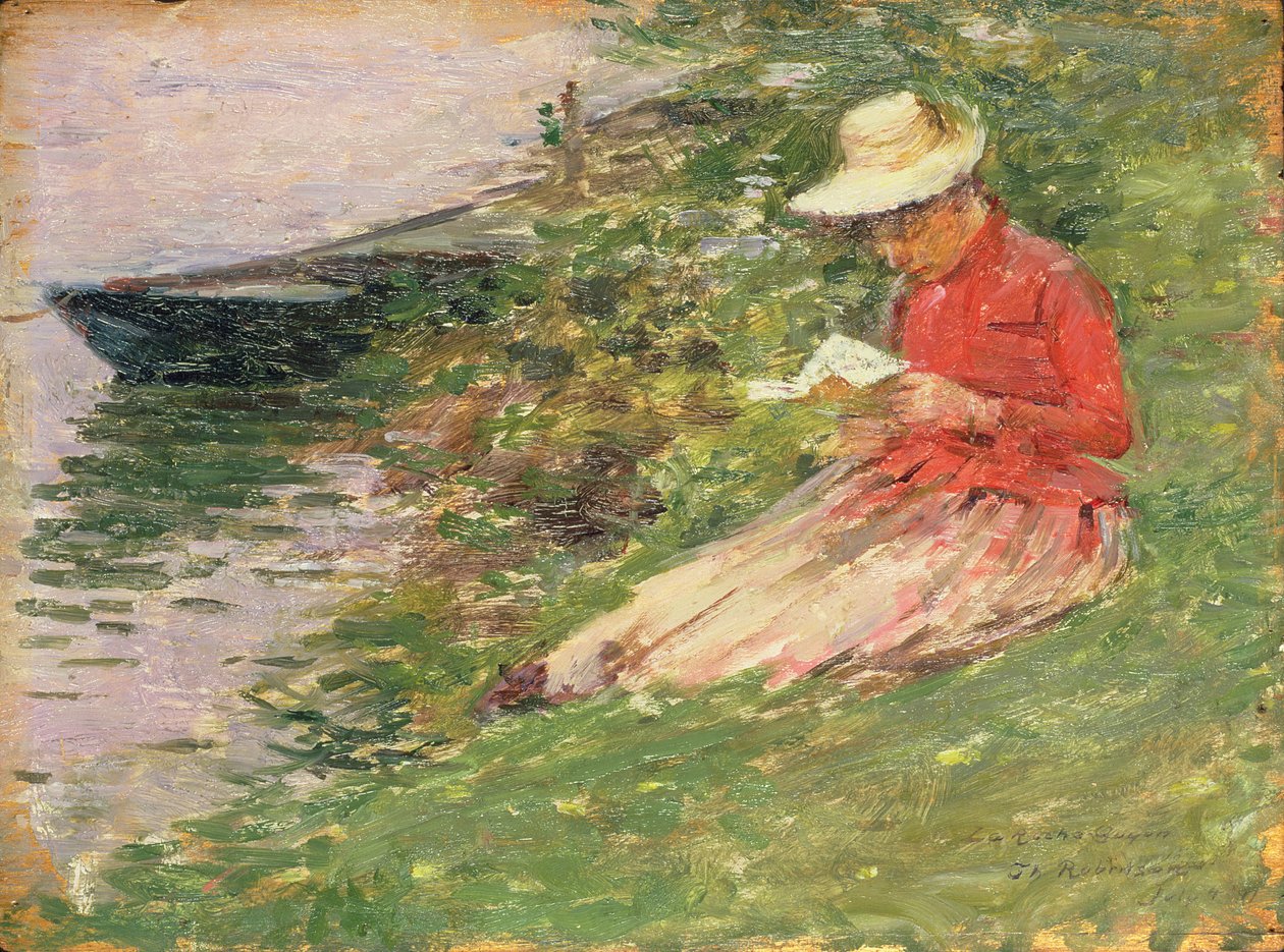 La Roche Guyon, 1891 od Theodore Robinson