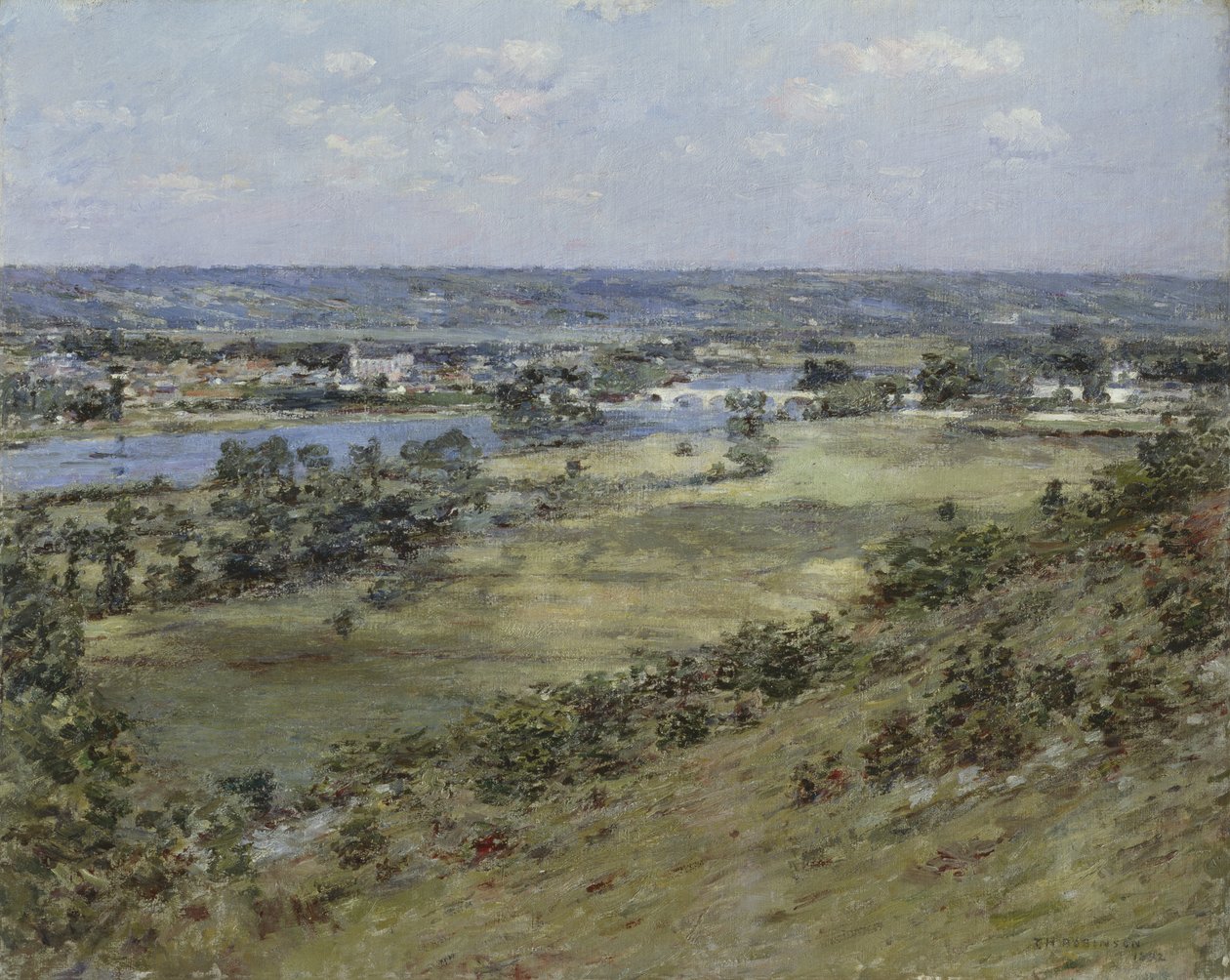 Údolí Seiny, 1892 od Theodore Robinson