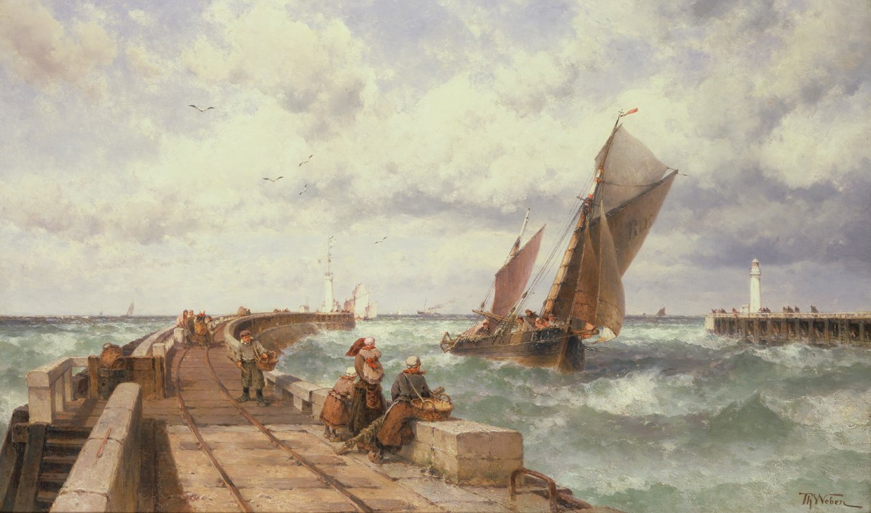 Rybářův návrat od Theodore Weber