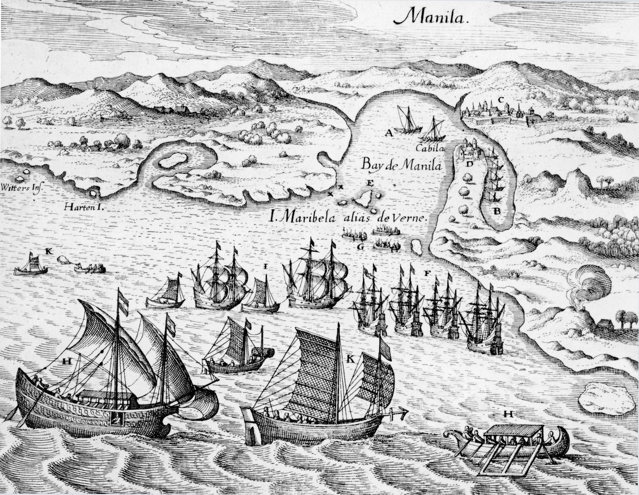 Velké plavby, 1591 od Theodore de Bry