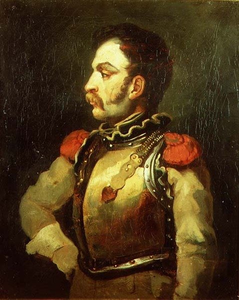 Důstojník karabiny od Theodore (attr. to) Gericault
