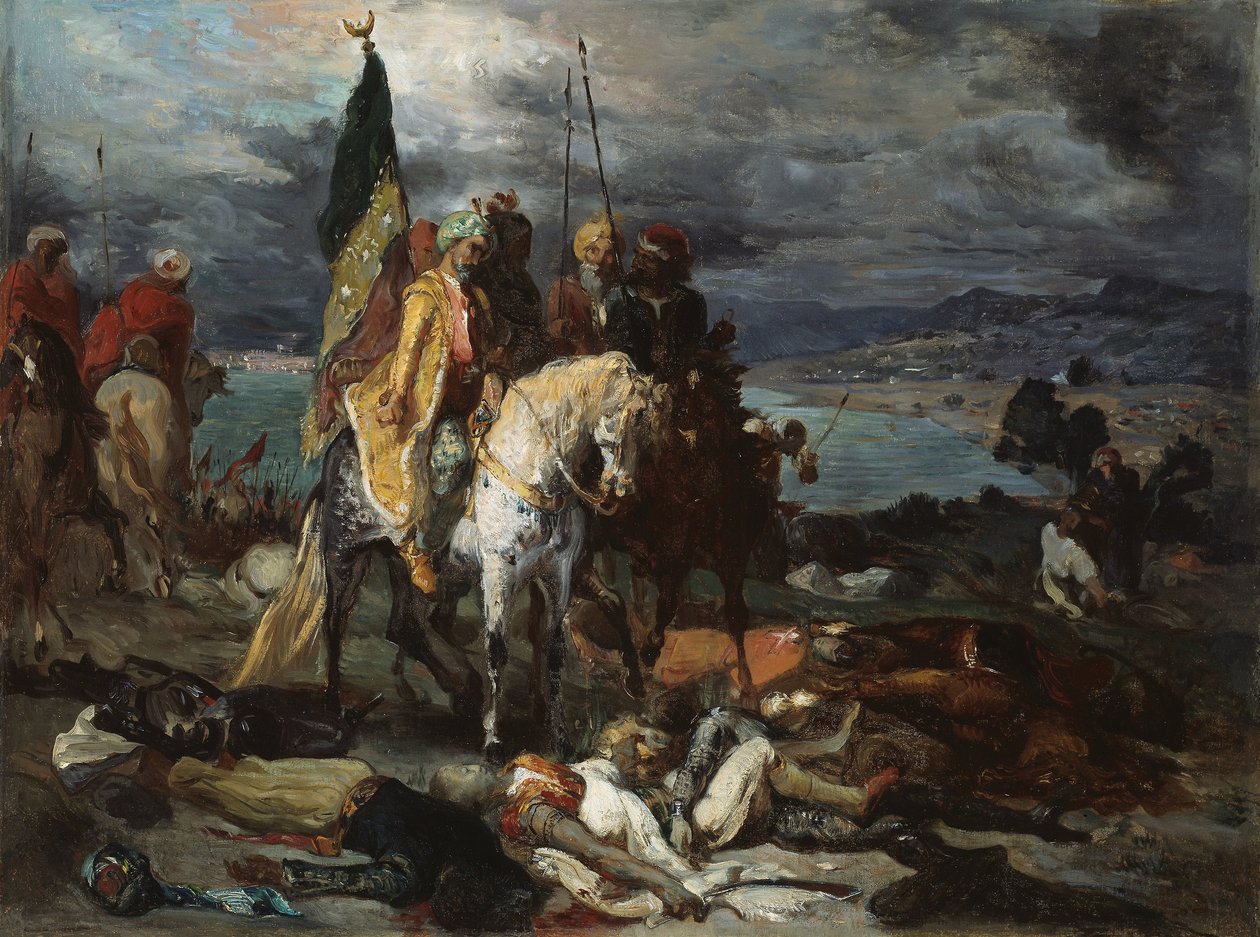 Saracéni a křižáci od Théodore Chassériau