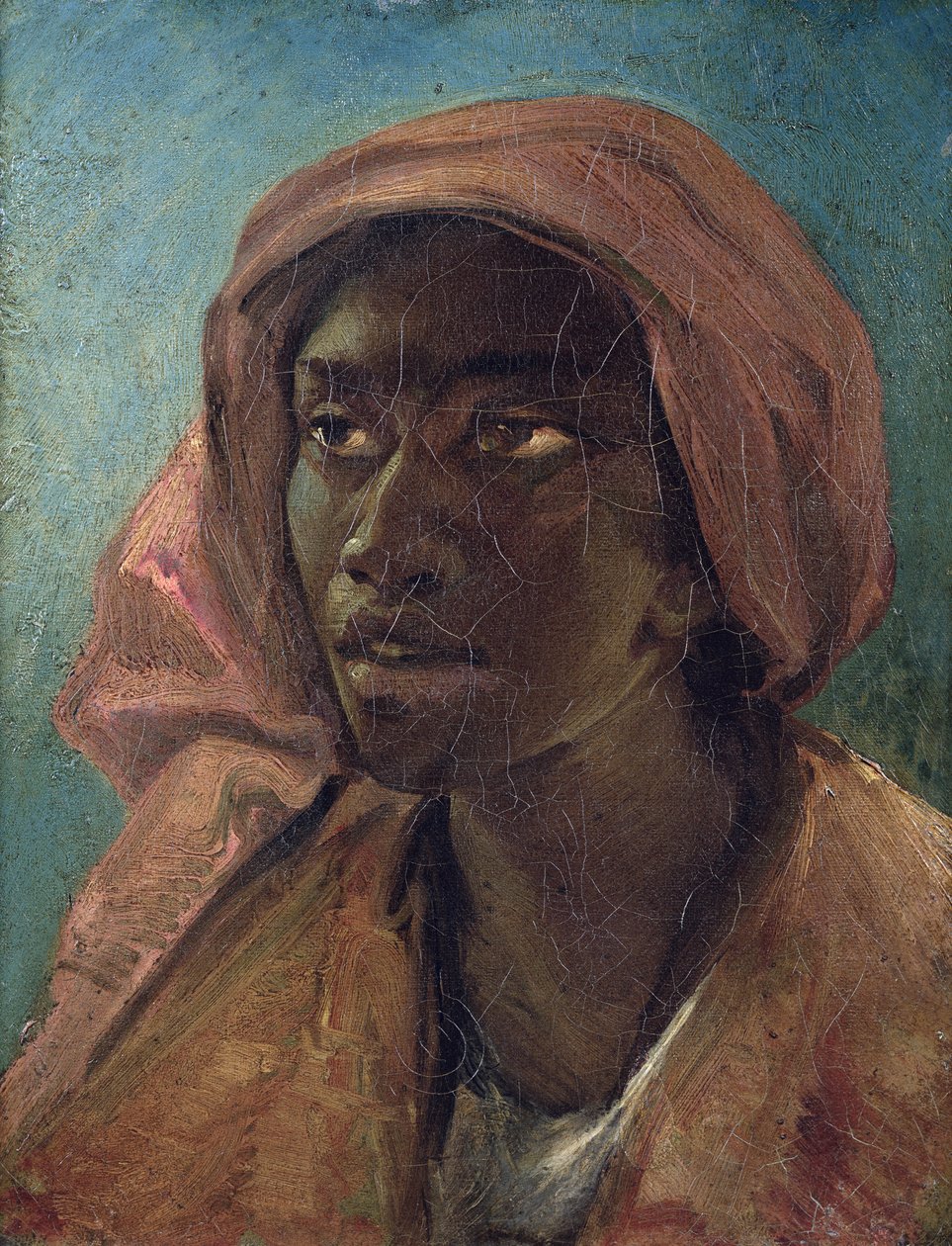 Mladá černoška od Theodore Gericault