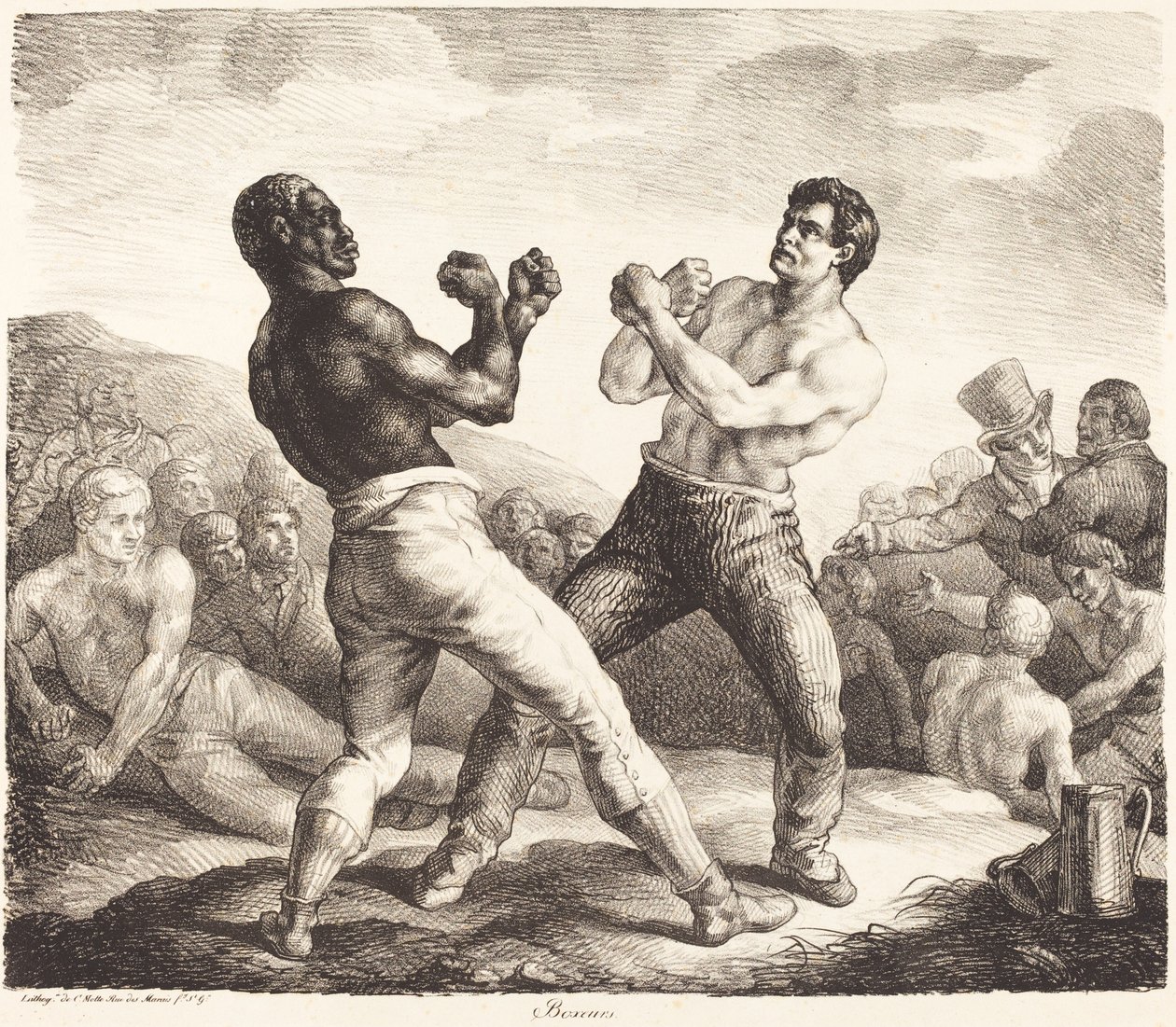 Boxeři (The Boxeři) od Theodore Gericault