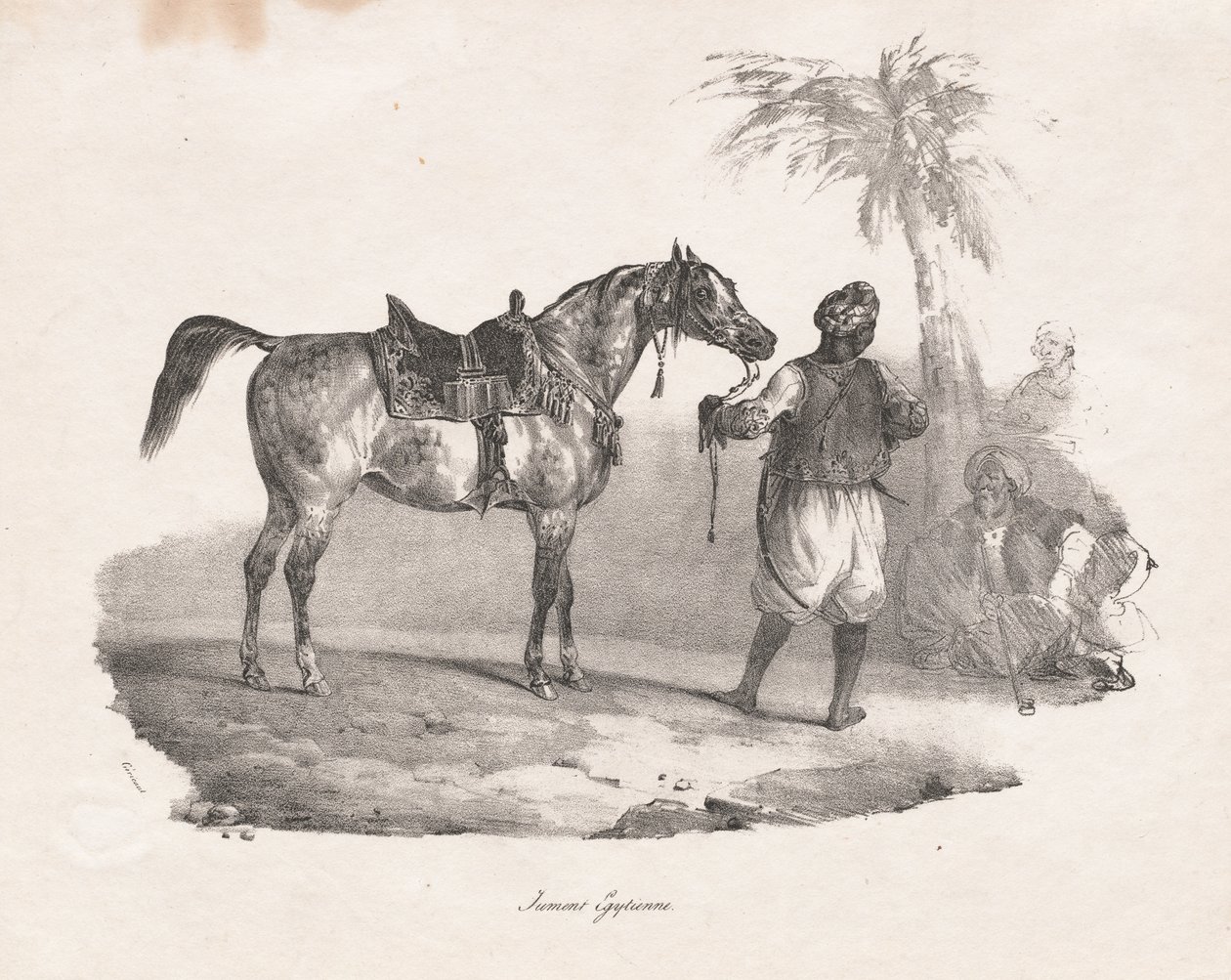 Egyptská klisna, 1822. od Theodore Gericault