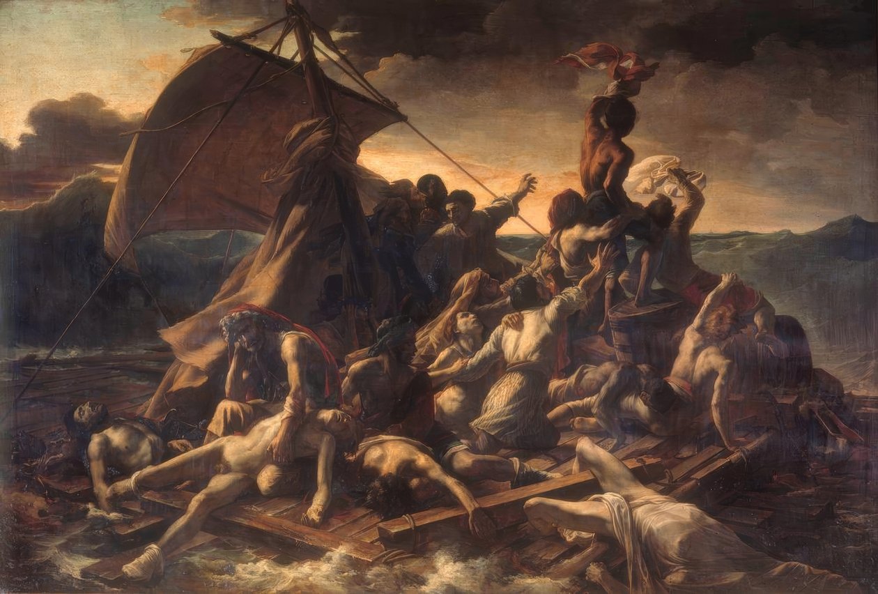 Géricault, vor Medúzy od Theodore Gericault