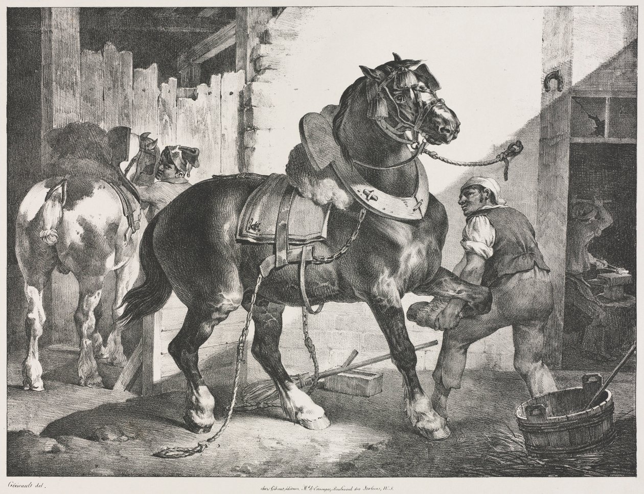 Francouzský maršál. od Theodore Gericault